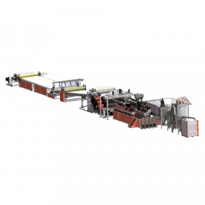 GPPS Quantum Dot Diffusion Panel Extrusion Line