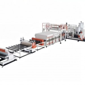 PC、PP、PE Hollow Grid Plate Extrusion Line