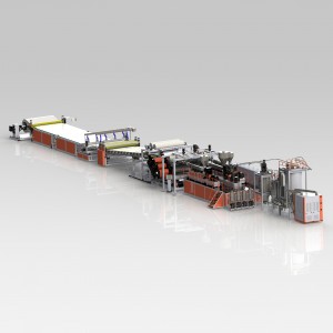 PC PMMA sheet extrusion line