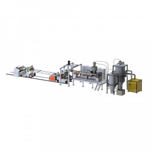 TPE Automotive Foot Mat Sheet Extrusion Line